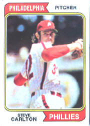 1974 Topps Baseball Cards      095      Steve Carlton